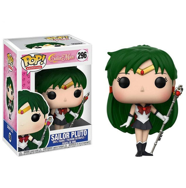 Funko POP Sailor Moon Chibiusa Meiou Setsuna Kaiou Michiru Action Figures PVC Model Boy Girl Toys - Devastation Store | Devastation Store