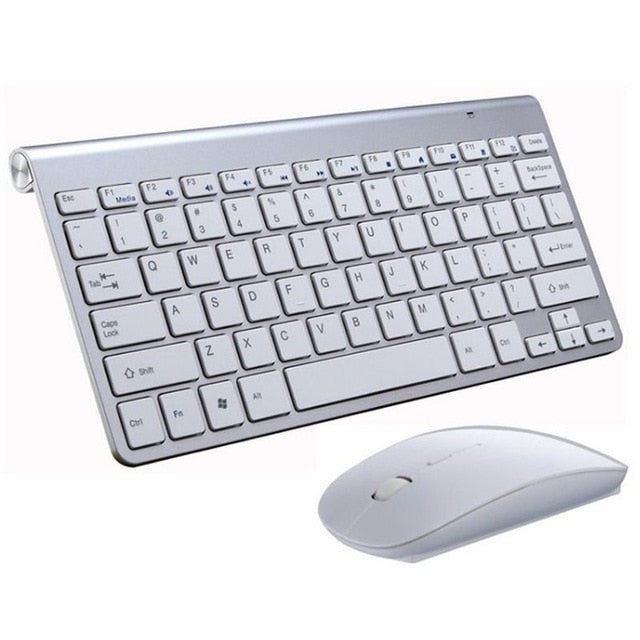 2,4G teclado inalámbrico y Mouse para Notebook Laptop Mac Escritorio PC TV - Devastation Store | Devastation Store