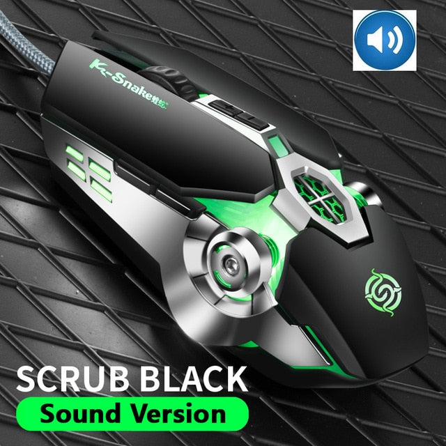 Pro Gamer Gaming Mouse 8D 3200DPI Adjustable Wired Optical LED ...